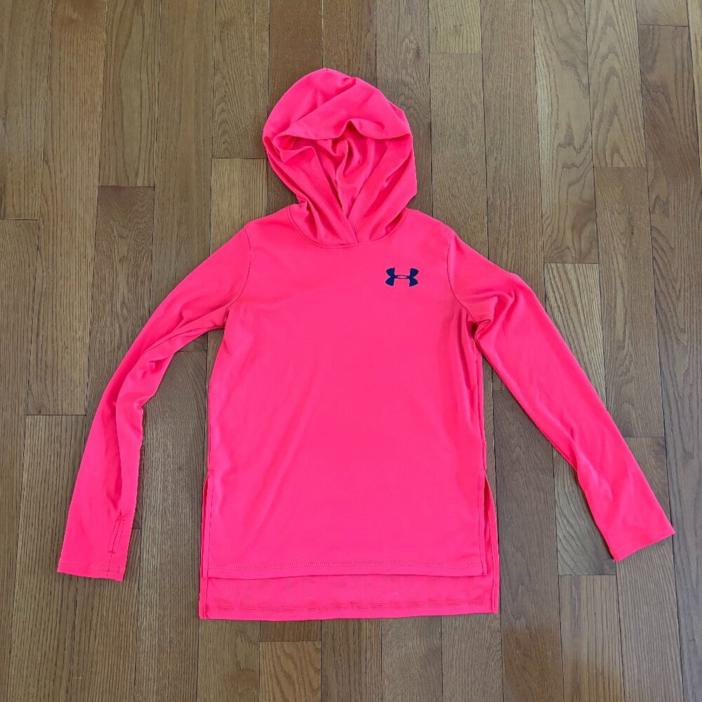 Under Armour Pink Sweatshirt Cozy Comfort